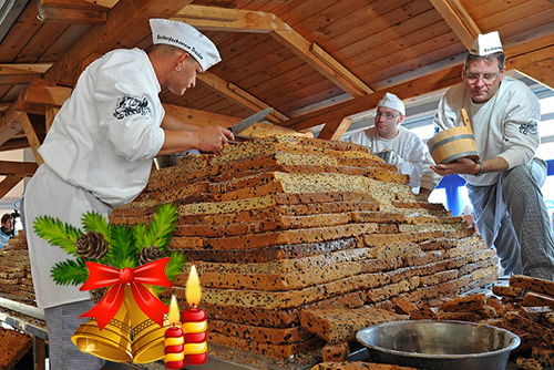 Рождественские ярмарки Германии: фруктовый пирог
