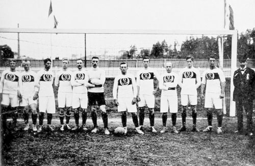 Сборная Германии по футболу в 1912 г.